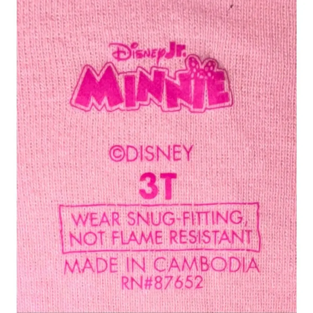 Disney Junior Minnie Mouse pajamas size 3T